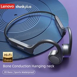 Oortelefoon Lenovo X3 Pro Beengeleiding Oortelefoon Bluetooth Hifi Oorhaak Draadloze Headset Met Microfoon Waterdichte Oordopjes En X4 X5 Hoofdtelefoon