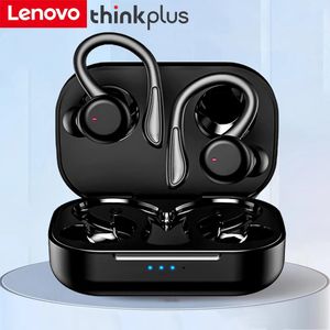 Oortelefoons Lenovo XT80 Pro -oorhaak draadloze oortelefoon Bluetooth -headset gaming sport hoofdtelefoon lawaai annulering in oor airbuds pods oordopjes