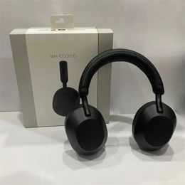 Écouteurs qualité de luxe pour Sony WH1000XM5 casque aucun vrai sport jeu sans fil écouteurs Bluetooth écouteur 9D casque stéréo casque