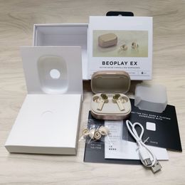 Écouteurs MIC EX PK BO Beoplay EX casque sans fil casques stéréo bluetooth écouteurs pliables animation montrant