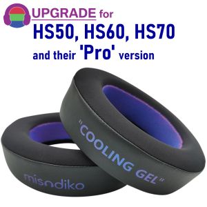 Écouteurs Misodiko Améliorer les coussins des coussinets pour le casque Corsair HS50 HS60 HS70 Pro, HS75