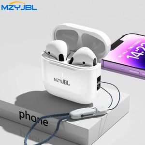 Écouteurs Mzyjbl IPX5 Elecphones sportifs imperméables True Wireless Earbuds Bluetooth5.3 Headphones TWS 9D STÉRÉO Sound Headset pour l'entraînement