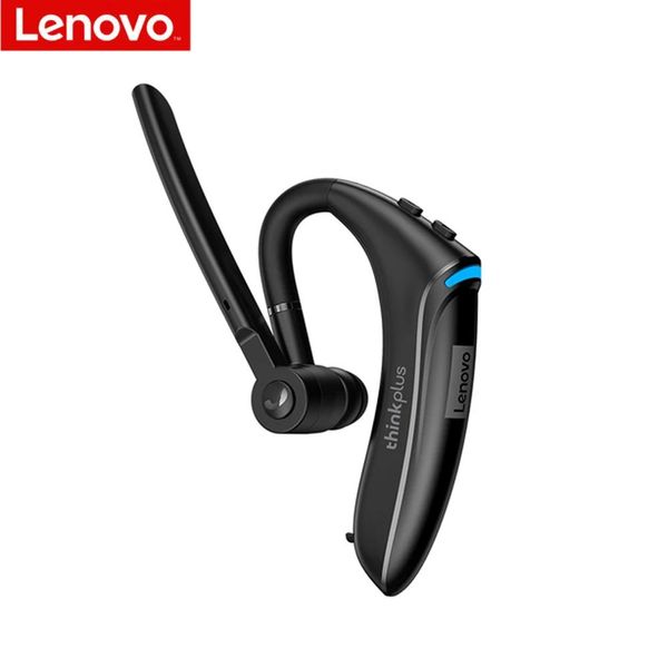 Écouteurs Nouveau Lenovo BH4 casque sans fil Bluetooth crochet d'oreille affaires unilatérales écouteurs 180 tours gratuits appel HD double Microphone 130 mAh