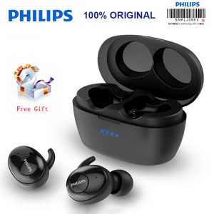 Oortelefoon Nieuwe Philips Wireless Headset SHB2505 HIFI -ruisonderdrukking inar Bluetooth 5.0 Automatische schakelaarfunctie Stereo Binaural Call
