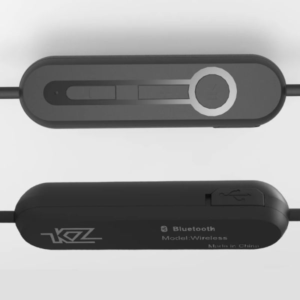 Auriculares El más nuevo original KZ ZST/ZS5/ZS3/ED12 Módulo Bluetooth Cable 4.2 Módulo de actualización avanzada inalámbrica Cable de 85 cm para auriculares KZ