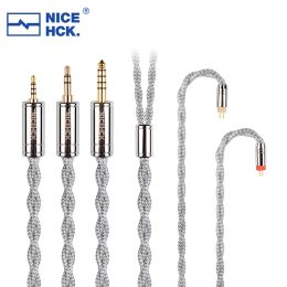 Écouteurs Nicehck Stardream 6N OCC Copone Cable Câble MMCX 2pin pour Hola Zero Kato Winter Lan Cadenza Aria A5000 Tangzu Fudu Chu II