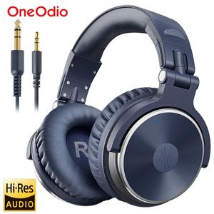 Écouteurs Oneodio Pro 10 Headphones Wired DJ Bass Bass Stereo Gaming HeadSet avec microphone pour Téléphone Studio Monitor Headphone pour l'enregistrement