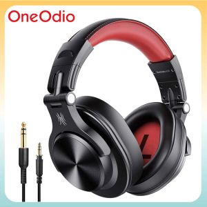 Écouteurs Oneodio Wireless DJ Headphones Overar Portable Portable 72 heures Temps de jeu Bluetooth5.2 Écouteur pour enregistrer le casque de réunion du moniteur