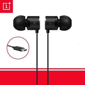 Écouteurs OnePlus Bullets 2T écouteurs type-c casque intra-auriculaire avec micro à distance 1.15M filaire Compatible pour téléphone portable Oneplus 7 8 Pro 6 7 T