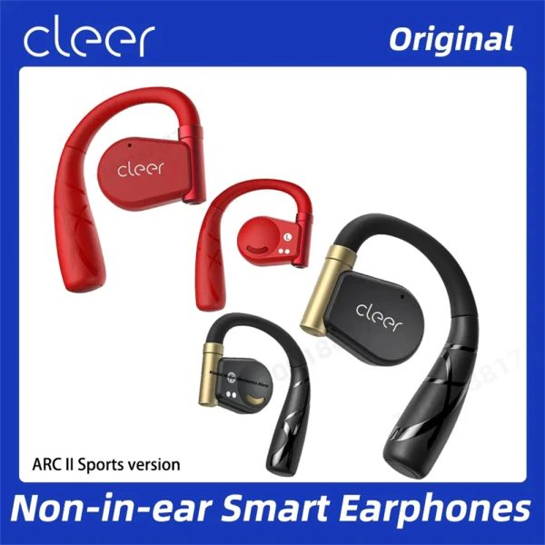 Auriculares Originales Cleer ARC II 2 Sport Open Earbuds inalámbrico Bluetooth TWS Impermeable Audio Spatial Audio Dual Dispositivo Conexión auricular