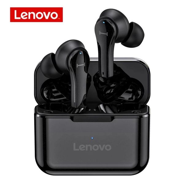 Écouteurs d'origine Lenovo QT82 Ture écouteurs sans fil contrôle tactile écouteurs Bluetooth stéréo HD parlant avec micro casque sans fil