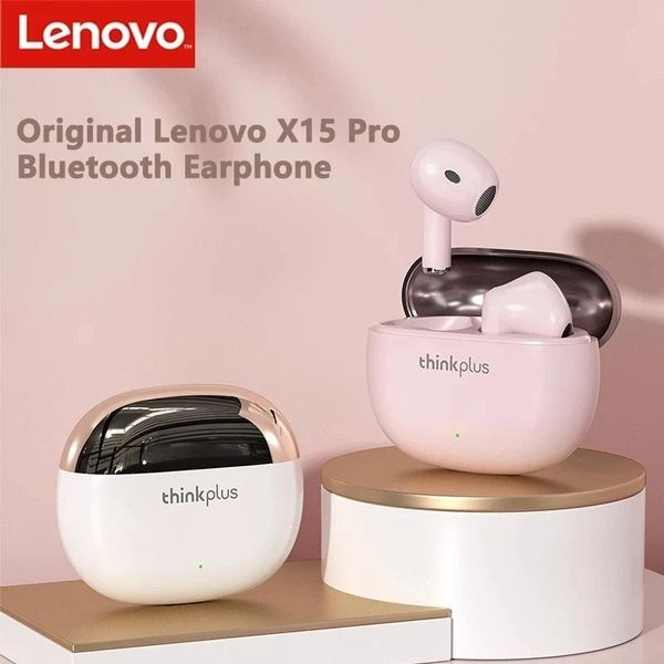 Écouteurs d'origine Lenovo X15 Pro sans fil Bluetooth écouteurs casque de jeu contrôle tactile casque pour Xiaomi Redmi iPhone téléphone intelligent