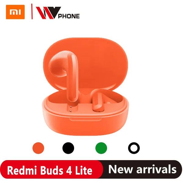 Écouteurs d'origine Xiaomi Redmi Buds 4 Lite écouteur Tws casque Bluetooth Ip54 20 heures d'autonomie Mi True Wireless Earbuds 4 Headphone