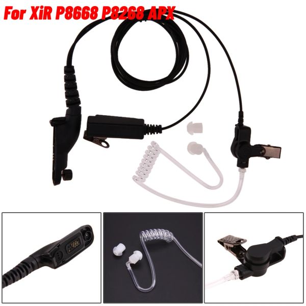 Auriculares PTT con micrófono para Motorola XiR P8260 P8268 APX2000 APX6000 APX7000 DP3600 DP4400 XPR6550 XPR7580 Walkie Talkie