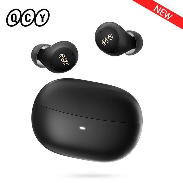 Auriculares Qcy Ht07 Cancelación Activa De Ruido Tws Auriculares 40db Anc Auriculares Inalámbricos 6 Micrófono Ai Hd Llamada Bt 5.2 Modo Transparencia Auriculares 32h