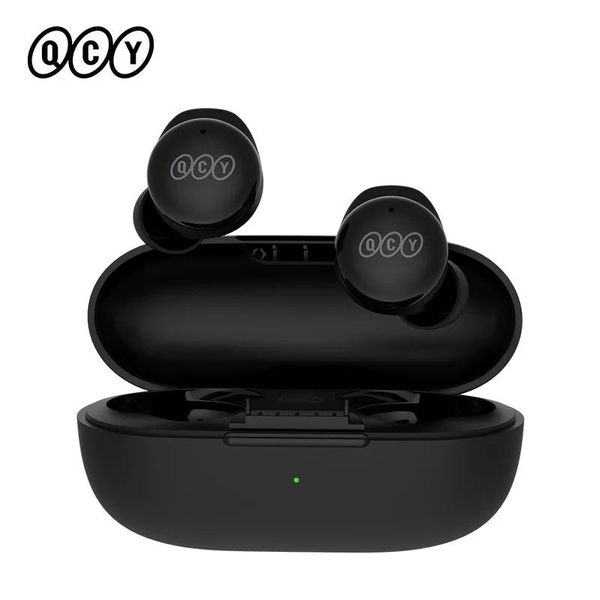 Écouteurs QCY T17 TWS Écoute d'écouteurs Bluetooth 5.1 Écouteur clair Clear Encourn Réduction des écouteurs STÉRÉO STÉRÉO HIFI TOUCHESSETS