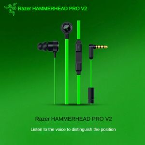 Écouteurs Razer Hammerhead Pro V2 CASHONS 3,5 mm Portable Musique stéréo Bass Elecphones Sports en inde