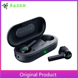 Oortelefoon Razer HAMMERHEAD Echte draadloze Bluetooth-oortelefoon Esports Waterdichte mobiele game TWS Sportheadset met microfoon Muziekhoofdtelefoon