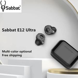 Écouteurs Sabbat E12 casque Ultra sans fil Bluetooth écouteurs HiFi stéréo IPX5 casque de sport TWS BT 5.2 Aptx écouteur