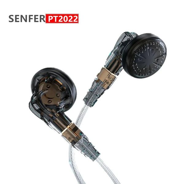 Auriculares SENFER PT2022 16MM Material compuesto diafragma en la oreja auriculares Bass Music auriculares 32ohm 147ohm 275ohm 365ohm auriculares