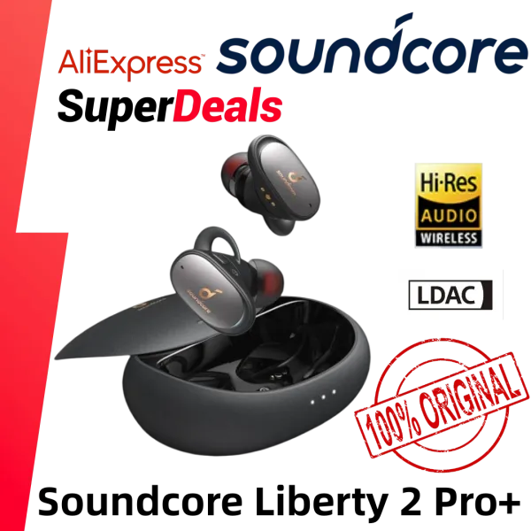Auriculares Soundcore de Anker Liberty 2 Pro + auriculares inalámbricos verdaderos, auriculares Bluetooth, controlador dinámico LDAC y controlador de armadura, inEar
