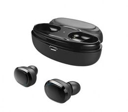 Oortelefoons T12 TWS Wireless Bluetooth 5.0 Sport oortelefoon hoofdtelefoon met Mic True Mini Ear Bud Stereo Music Handsfree Draadloos voor telefoon