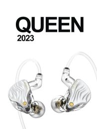 Écouteurs TFZ / Supertfz Queen 2023 Écoute intérieure Basse Basse Casque filaire DJ surnom