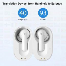 Écouteurs Timekettle M3 Langue simultanée Traductor Headset Business Interprétation des écouteurs Translation vocale