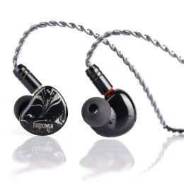 Écouteurs Tripowin Cencibel Highresolution Dynamic Dynamic Dynamic Cable détachable 106DB SPL / MW dans l'oreille Earphone 0.78