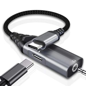 Écouteurs USB C à 3,5 mm Adaptateur de décodage Convertisseur Dac Dsd Amplificateur haute fidélité Casque Carte son Amplificateur portable Hifi Décodeur numérique