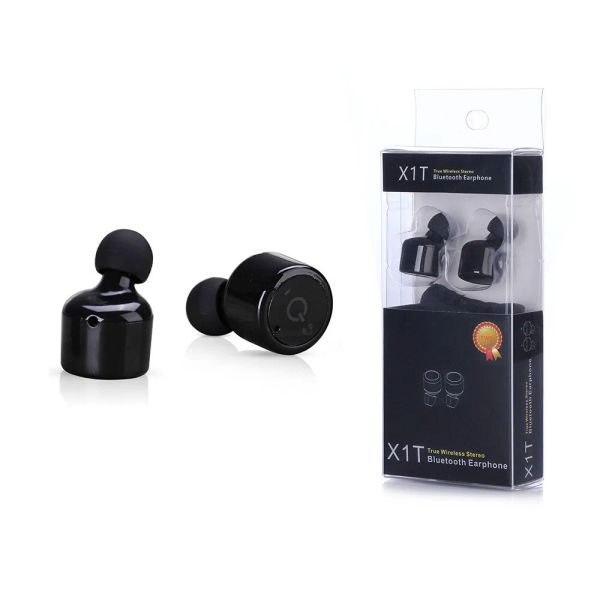Écouteurs X1T Wireless Bluetooth 4.2 Stéréo Car Écouteurs Mini Bluetooth Headset Earphone avec micro pour tous les téléphones