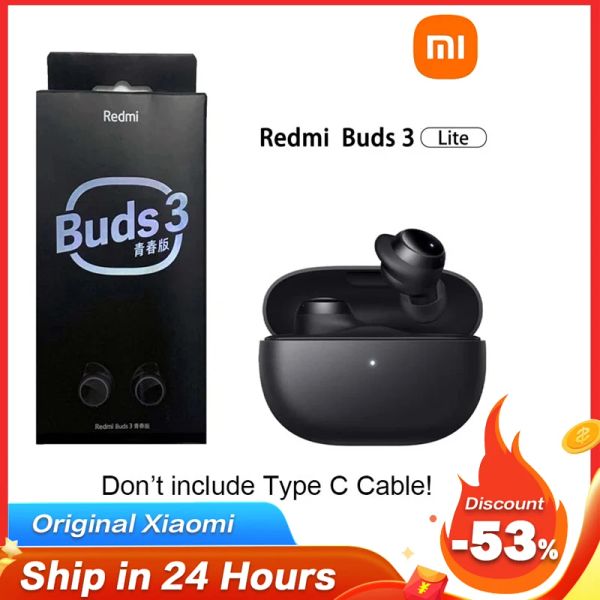 Xiaomi Redmi Buds 3 Lite écouteur TWS écouteur casque Ture sans fil écouteurs jeu casque HiFi Bluetooth écouteurs avec micro