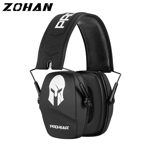 Auriculares Zohan Protección del oído Reducción de ruido Nrr26db Disparo de orejas de la serpiente Ayudas Snake Muffs de orejas Cancelación de ruido para auriculares