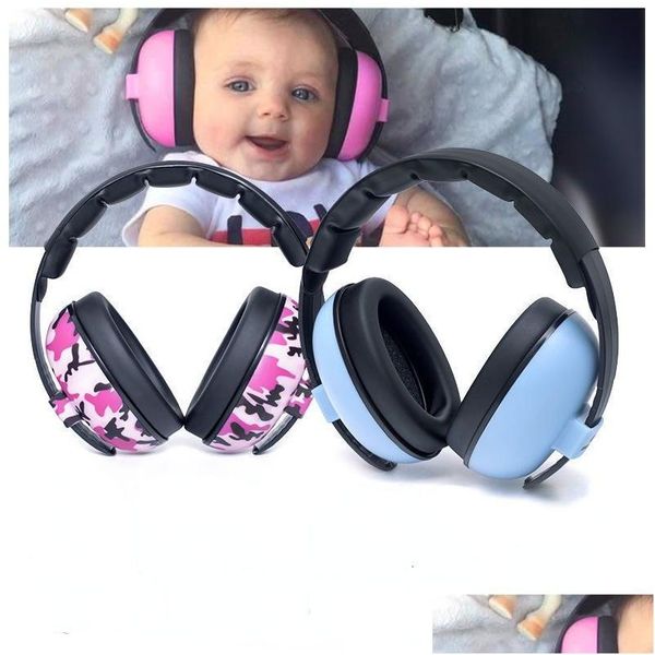 Earpick Anti Ruido Auriculares para bebés Niños Dormir Oreja Camilla Orejas Protección Orejeras Slee Tapones para los oídos Orejera para niños 230720 Drop Deliv Ot0Nu