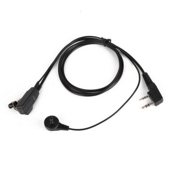 Écouteur Tube acoustique nouvelle façon 2pin PTT micro réduction du bruit casque caché pour Motorola GP68/GP300 casque talkie-walkie