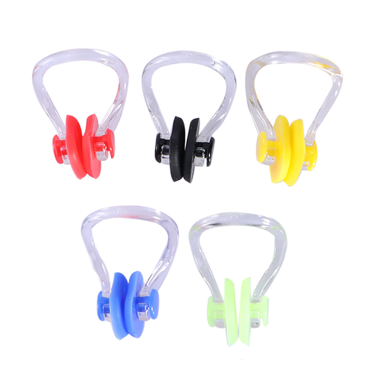 Earplugs 5 Pcs Swimming Nose Clip Outdoor Nose Clamp Swimming Nose Plugs Swimming Adults Swim Nose Clip Swimming Child 230411