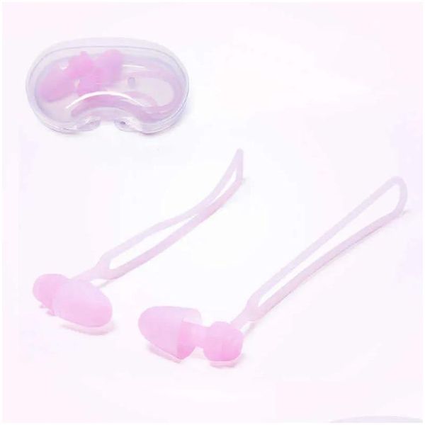 Plugs d'oreille natation imperméable des enfants professionnels Adt Bathing Hommes et femmes plongée avec corde P230517 Drop livraison sports à l'extérieur wa dhc1u