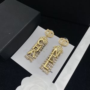 Broupe d'oreille Design design mode et atmosphère Boucles d'oreilles pour femmes bijoux de fête de mariage