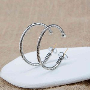 Earring mode sieraden oorbellen ontwerpers charme voor trendy hoepel luxe dames klassieke orecchini ronde dames verjaardag banquent accessor 299r