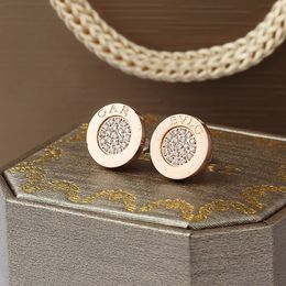 Boucle d'oreille Luxurage boucles d'oreille boucles d'oreilles pour femmes pour femmes cerceau en acier inoxydable