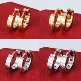 Pendientes de pendientes de pendientes de pendientes de pendientes de oro Partido de bodas de diseñador de oro Pendientes de regalos de boda de regalos Pendientes de joyería de moda pulida alta