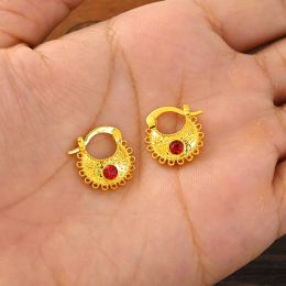 Boucles d'oreilles 1,5 cm de petites boucles d'oreilles à goujon avec des rimes africaines érythréennes éthiopiennes