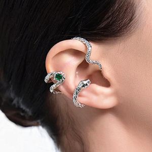 Boucles d'oreilles 1 pc serpents tendus poignets d'oreille Clips des animaux géométriques punk non perforés boucles d'oreille pour femmes hommes de bijoux chauds