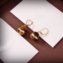 Oorbellen 2022 Luxury merk drop -oorbellen voor vrouwen van hoge kwaliteit mode fancy hanging oorbellen feest fijn bijoux gratis verzending