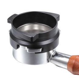 Boucles d'oreilles 54 mm poudre de café recevant une boucle en alliage en aluminium rotatif de dose Rotation pour Breville 870/878 Hines Barista