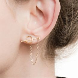 Oorbellen 925 zilveren kwast oorbellen goud gevulde handgemaakte sieraden charme sieraden minimalistische brincos boho oorbellen oorbellen voor vrouwen