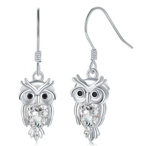 Boucles d'oreilles 925 Boucles d'oreilles mignons en argent sterling mignon