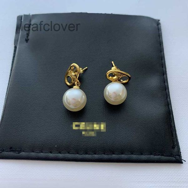 Pendientes Diseñador de tierras para orejas Celi Gold Pending Diseñadores de marca Exagerate CLASEM PARLS CLETLACE Joyería de boda