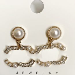 Boucles d'oreilles de styliste pour femmes, en argent Sterling 925, créoles rondes, grandes perles, vintage, pour fête, mariage, bijoux cadeau