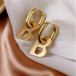Oorbellen ontwerper voor vrouwen bengelen oorbellen brief drop mannen trendy elegante Koreaanse sieraden liefde geschenken